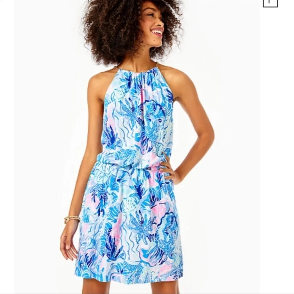 NWT Lilly Pulitzer Bowen skort romper shade seeker